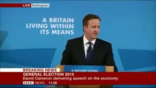The time David Cameron and the UK Conservative party were actually honest for once. (satire)