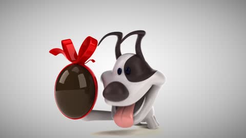 3d Cartoon Dog Animal Puppy Pet