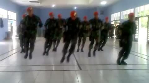 Indonesian Army Dance