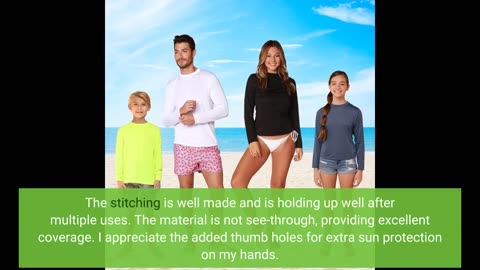 Buyer Feedback: INGEAR Women's Long Sleeve Sun Protection Swim Shirt UV Womens Sun Shirts Rash...