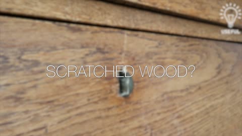 How to instantly remove scratches from wood