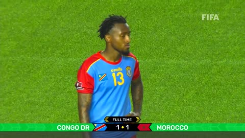 Congo DR v Morocco FIFA World Cup Qatar 2022 Qualifier Match Highlights