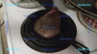 500'C Air Cooked Steak, Raw to Rare