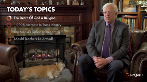 A Mental Health Crisis and the Death of God (Dennis Prager - Fireside Chat)