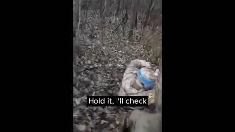 Russian Soldier Captures Pregnant Ukrainian Soldier