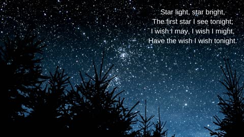 Star Light Poem