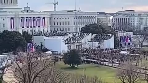 Joe Biden’s 2020 Inauguration- A Dystopian Bizarre Scene