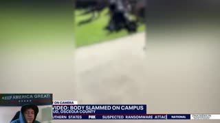 Police Officer Body Slammed by Florida Highschooler!