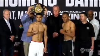 Pro boxer fights title 42