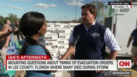 DeSantis claps back at a CNN reporter