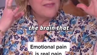 Emotional Pain is Real Pain!