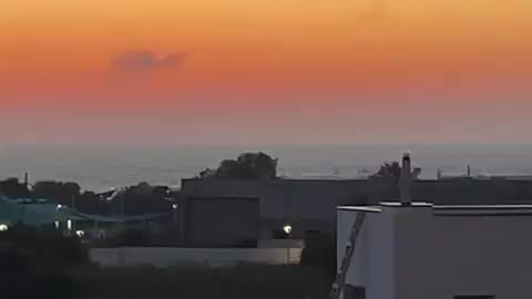 Footage from Nahariya appears to show an explosive-laden drone impacting