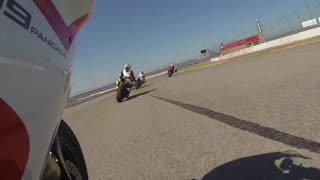 Auto club Speedway Track day 8/29/2015 Andy & camera on JC Ducati 1199 Panigale