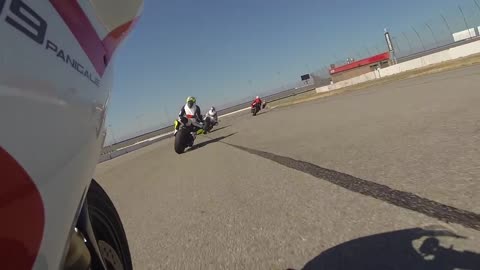 Auto club Speedway Track day 8/29/2015 Andy & camera on JC Ducati 1199 Panigale