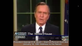 FLASH BACK: George H W Bush Declaring Opportunity for a New World Order