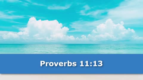 1 Minute -- Proverbs 11 Devotional -- June 11, 2023