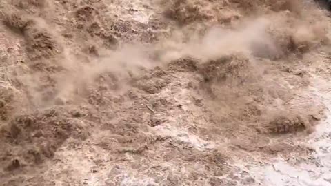 Flash flood in Ibri,Oman.