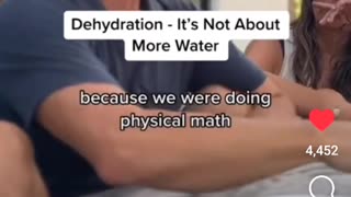 The Chronic Human Dehydration Problem