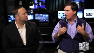 Alex Jones & Tucker Carlson: Most People Want To Be Slaves Of The Matrix - 2/28/14