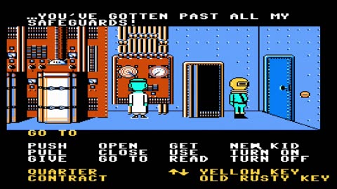 Maniac Mansion NES Playthrough Wendy Ending Nintendo Entertainment System