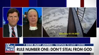 Sister Mary Johnice tells Tucker Carlson how she stopped a burglary