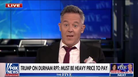 Greg Gutfeld Hits It Out of the Park on the Durham Report and What It Means