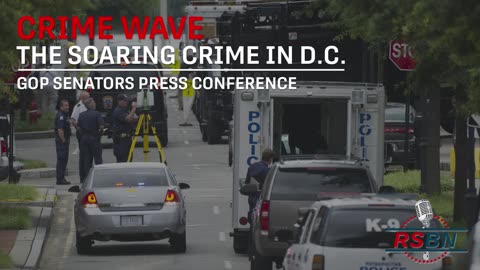 LIVE: Republican Senators Address Soaring Crime in D.C. - Press Conference - 2/14/23