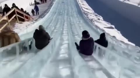 Would you slide this snow slide