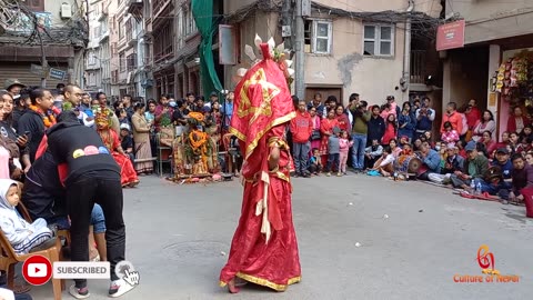 Kumari Nach, Pachali Bhairav 12 Barse Khadga Siddhi Jatra (Gathu Pyakha), Day 2, Part II