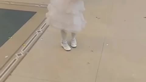 Cute baby dance