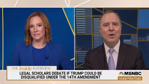 Adam Schiff Really Thinks The 14th Amendment Disqualifies Trump