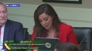 CA Democrat WEEPS 😢 when Latina Republican explains why slavery reparations are doomed 🚫