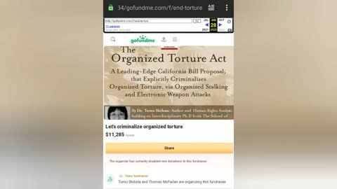 2018 ORGANIZED TORTURE ACT • SHORT EXCERPT