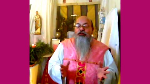 The Modesty and Mysticism of St John the Baptist-III Sunday of Advent 2023- Fr.StanislausOfGuadalupe