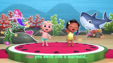 Mermaid Song Dance Party | Nursery Rhymes & Kids Songs