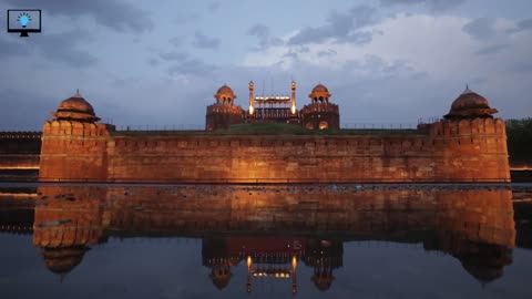 Red Fort; India’s iconic historical monument |valley log on fire