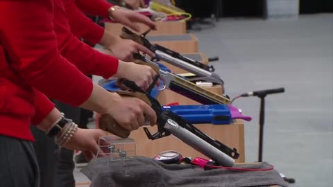 Beautiful moments in the shooting sport