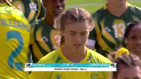 🏉 Australia VS South Africa Rugby 🏉 Women Highlights