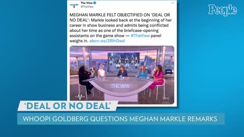 Whoopi Goldberg Takes Issue with Meghan Markle Saying She Felt Objectified PEOPLE