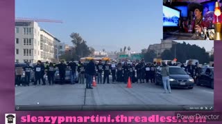 Protesters shut down LA freeway and people are PISSED!