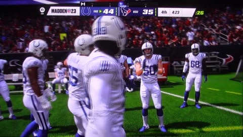 Madden: Indianapolis Colts vs Houston Texans (Touchdowns)