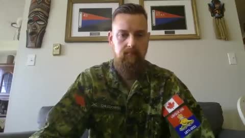 WHISTLE BLOWER CANADIAN ARMY MAJOR