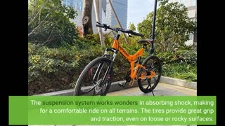 Buyer Feedback: Outroad 26 Inch Folding Mountain Bike, 21 Speed Full Suspension High-Carbon Ste...