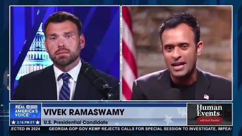 Vivek Ramaswamy blasts Asa Hutchinson for wearing the Israeli flag on the GOP debate stage