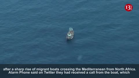 Boat with 400 migrants adrift between Greece and Malta, support service says