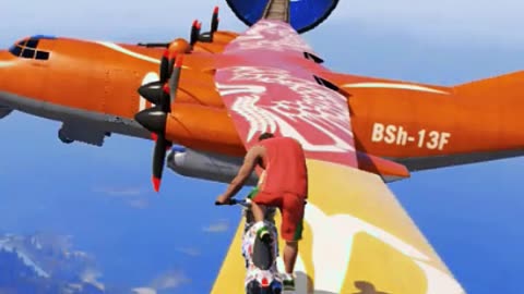 #02 The Most INSANE Stunts On Mount Chiliad - GTA 5! | TAFFY GAMING