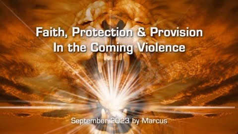 Prayer in the face of the coming Violence