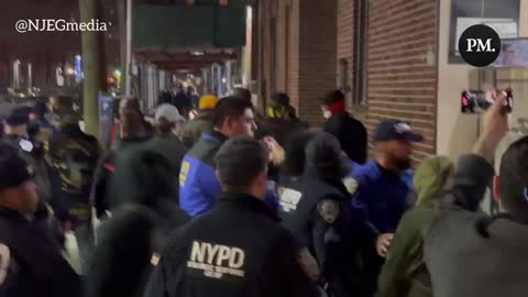 A woman outside the Drag Queen Story Hour in Queens was just assaulted