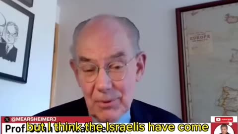 Pricelss advice by Prof John Mearsheimer to Netanyahu - Wise solution to the present conflict