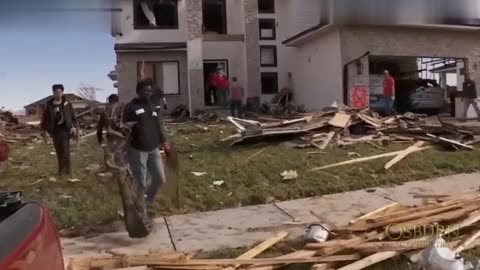 USA, TORNADO TRAIL OF DESTRUCTION